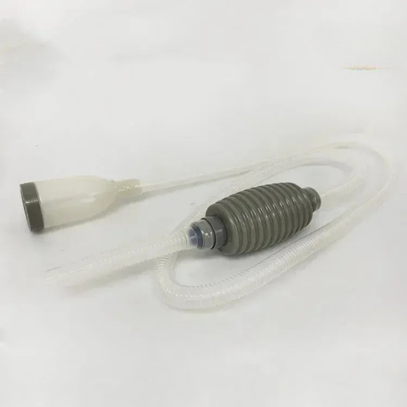 Marine Aquarium Vacuum - 水槽サイフォン掃除機ツールセット 大型水槽の砂利/砂の掃除 水交換用 延長チューブ付き、素早く簡単に行えます