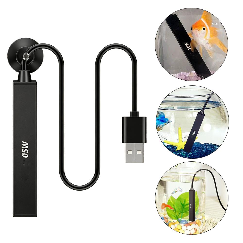 Marine Aquarium Mini - ミニ USB 水族館ヒーター 5V 自動定温加熱ロッド小型水槽ベタボウルナノ水槽用安全