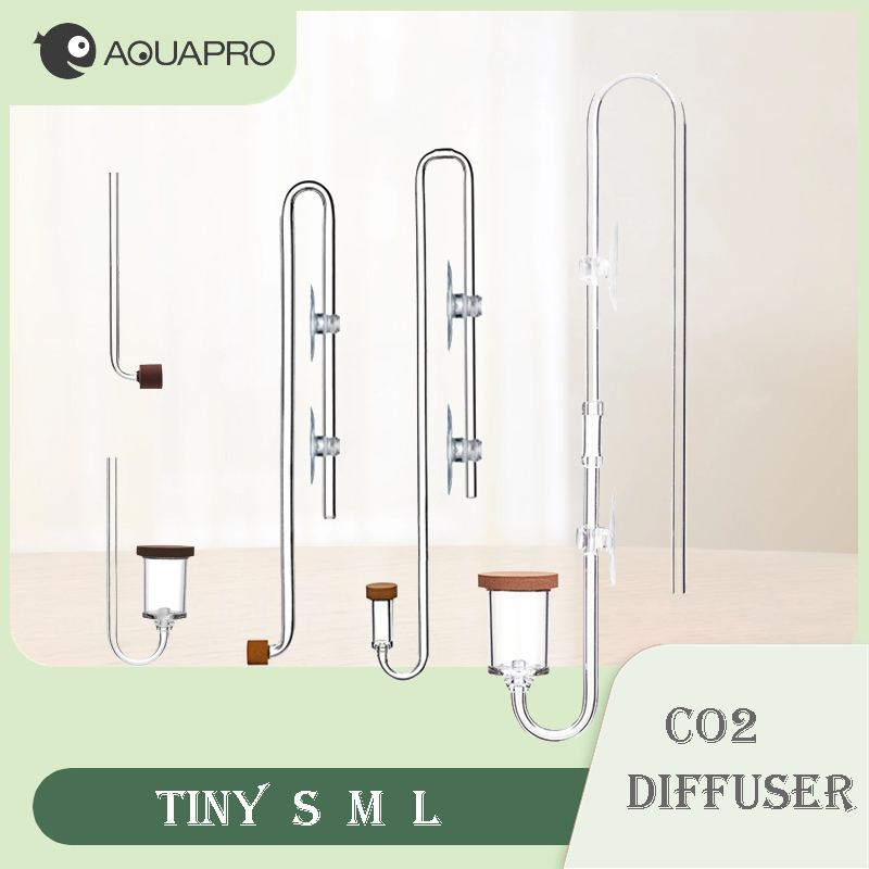 Marine Aquarium Mini - 水族館 CO2 ディフューザー水槽バブルミニカウンターアクセサリー噴霧器機器アクヴァリウムフィルターテラリウムマリングッズツール