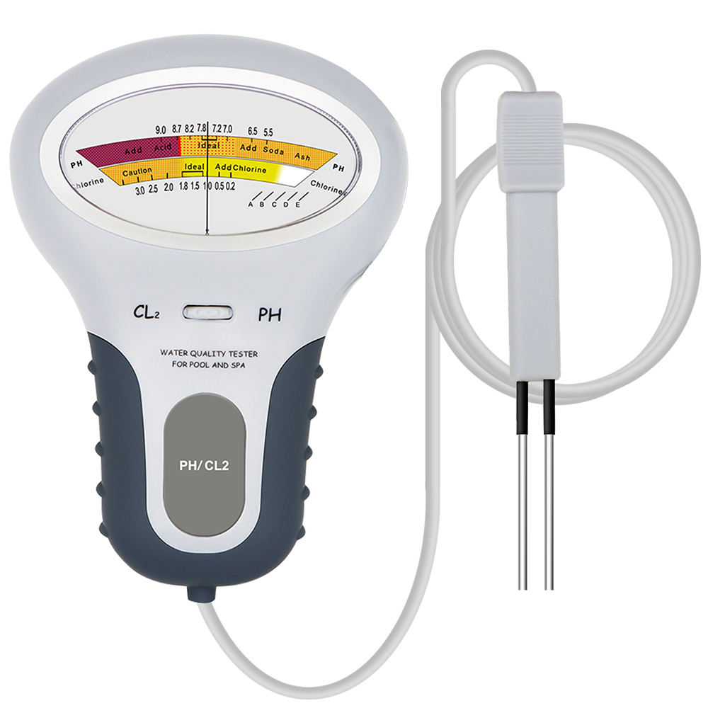 Marine Aquarium Water Testing - 2 in 1 PH塩素メーターテスターPC-101 PHテスター塩素水質検査装置CL2プール水槽用測定