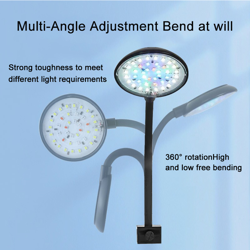USB 水族館 LED ランプ水槽ライト装飾水生植物複数のモ - Marine Aquarium Mini のレビューと価格