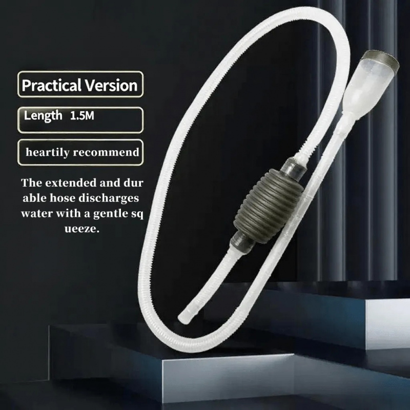 水槽サイフォン掃除機ツールセット 大型水槽の砂利/砂の掃除  - Marine Aquarium Vacuum のレビューと価格