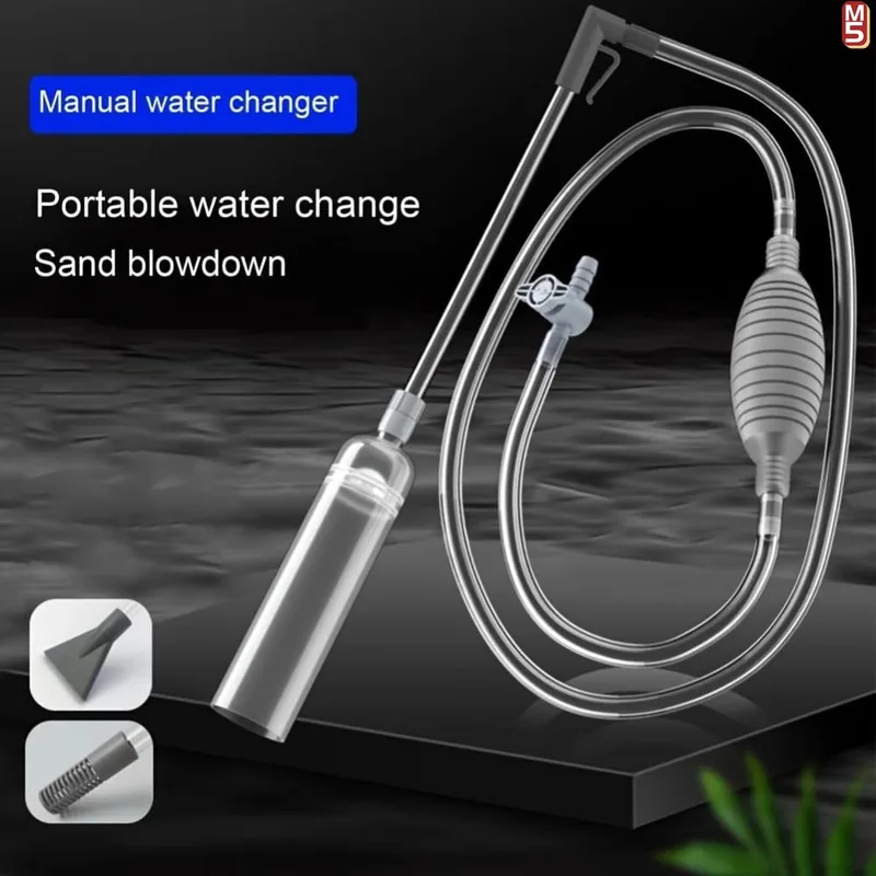 水槽サイフォン掃除機ツールセット 大型水槽の砂利/砂の掃除  - Marine Aquarium Vacuum のレビューと価格