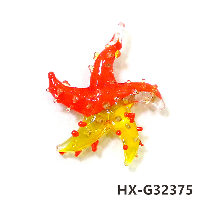 ミニガラスヒトデペンダント カラフル可愛い 手工芸製作 DI - Marine Aquarium Mini のレビューと価格