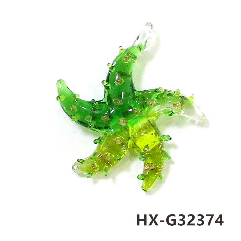 ミニガラスヒトデペンダント カラフル可愛い 手工芸製作 DI - Marine Aquarium Mini のレビューと価格