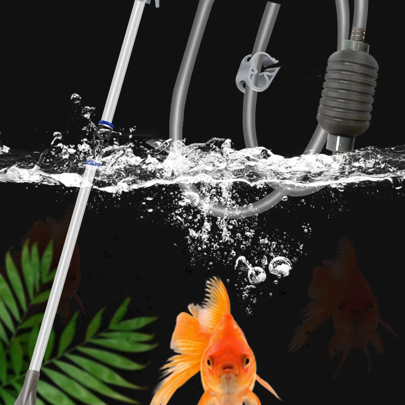 1.9/2.5m水槽水交換器エアポンプ洗浄ツールハンドヘルド - Marine Aquarium Vacuum のレビューと価格