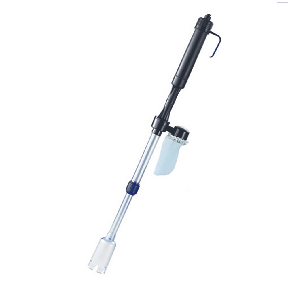 水槽用バッテリー式サイフォン式魚タンク掃除機砂利水フィルター - Marine Aquarium Vacuum のレビューと価格