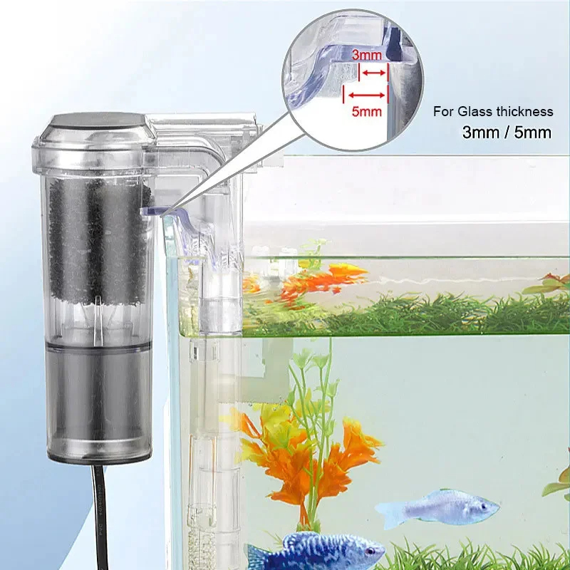 新しい水槽用吊り下げフィルター、ミニフィルター、USB、2. - Marine Aquarium Uv Filter のレビューと価格