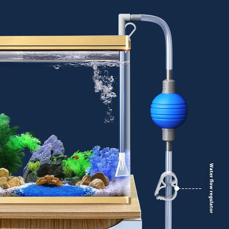 水槽砂利クリーナー サイフォン真空水交換ポンプ 水道管 魚タ - Marine Aquarium Vacuum のレビューと価格