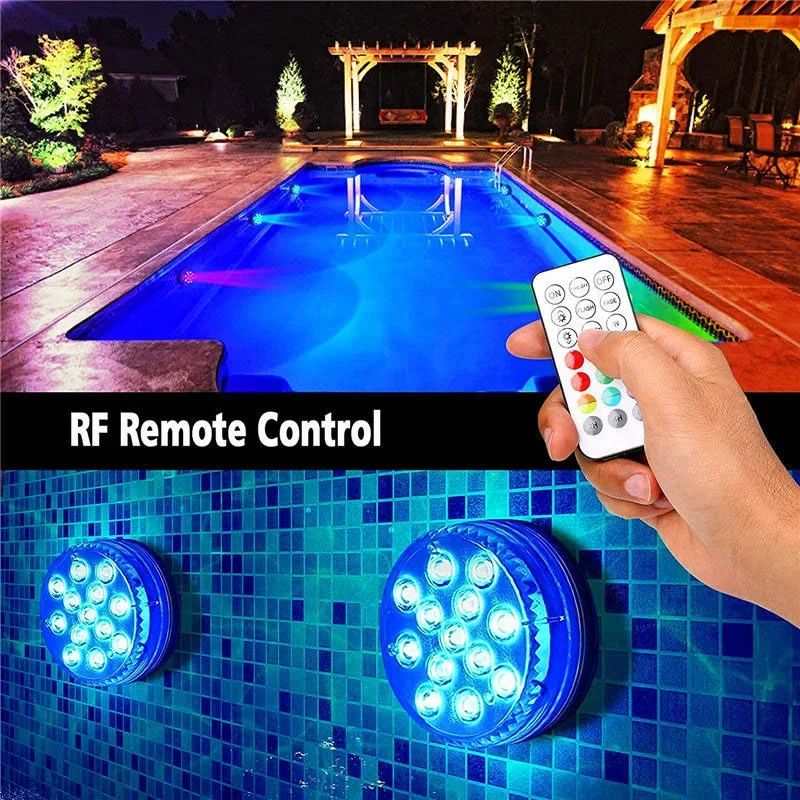 リモコン付きプールライト,rgb,ダイビング,水中ランプ,船 - Aquarium Marina のレビューと価格