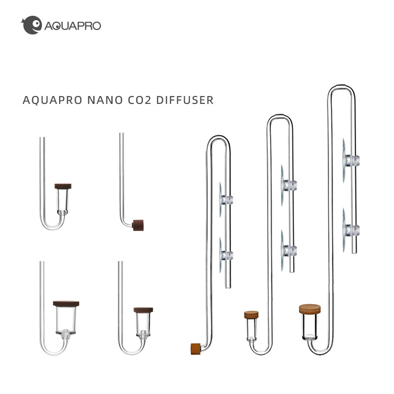 水族館 CO2 ディフューザー水槽バブルミニカウンターアクセ - Marine Aquarium Mini のレビューと価格