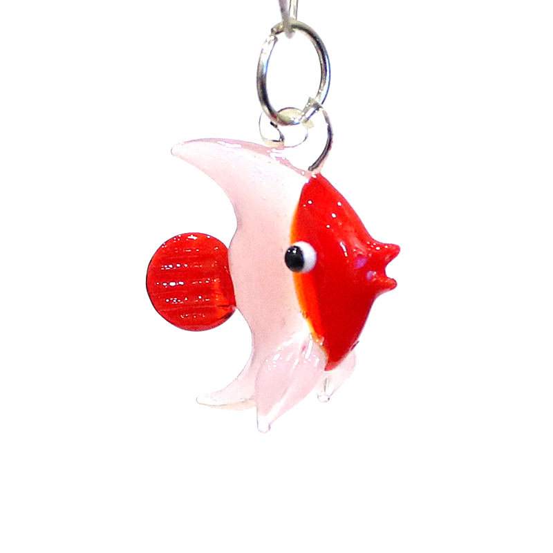 2ピース入りミニチュアの海洋动物の小像ペンダントかわいいガラ - Marine Aquarium Mini のレビューと価格