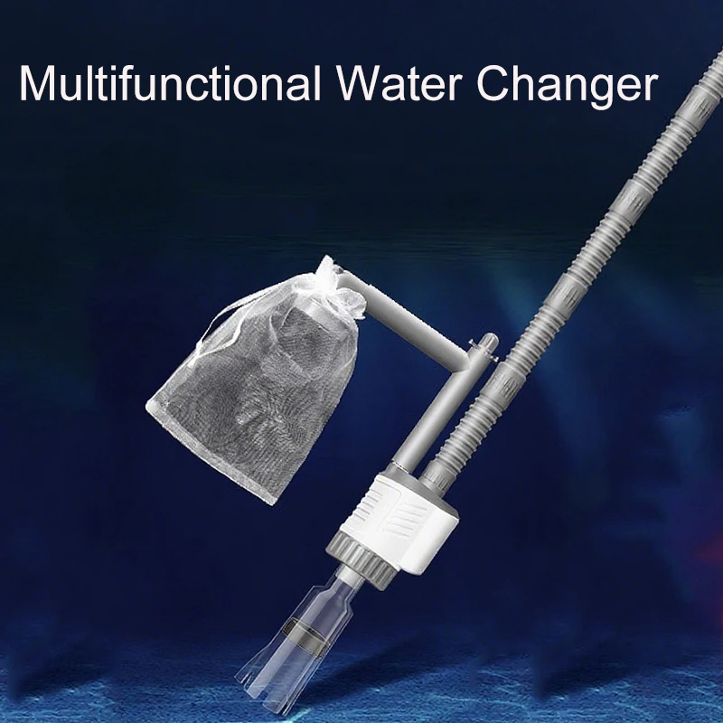 水族館の水交換ポンプ電気水槽クリーニングツール真空水チェンジ - Marine Aquarium Vacuum のレビューと価格