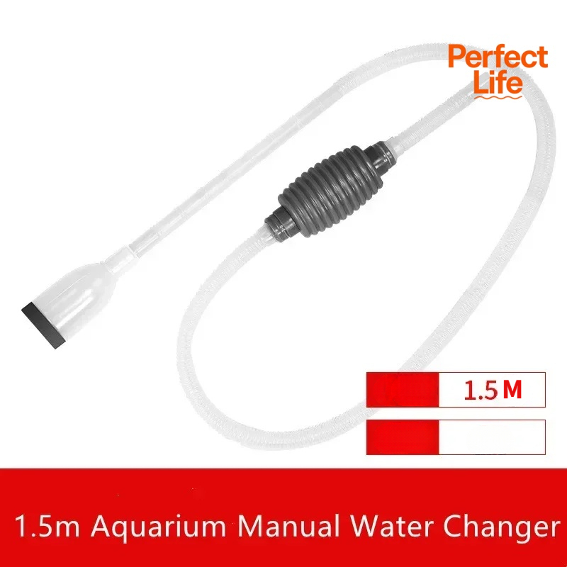 1.5m水槽用手動水換え器、水槽用エアポンプ、清掃ツール、ハ - Marine Aquarium Vacuum のレビューと価格