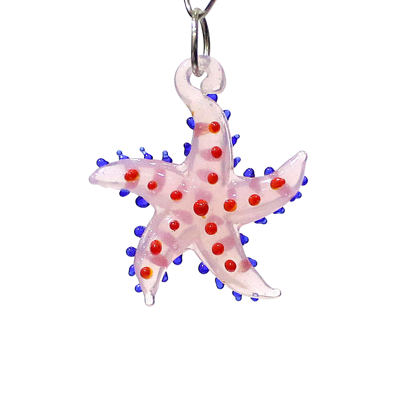 かわいい海洋動物海星魅力マイクロガラス海星ペンダント装飾品d - Marine Aquarium Mini のレビューと価格