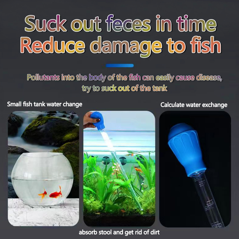 延長ピペットクリーナー、水槽水交換用簡易清掃ツール、水槽用サ - Marine Aquarium Vacuum のレビューと価格