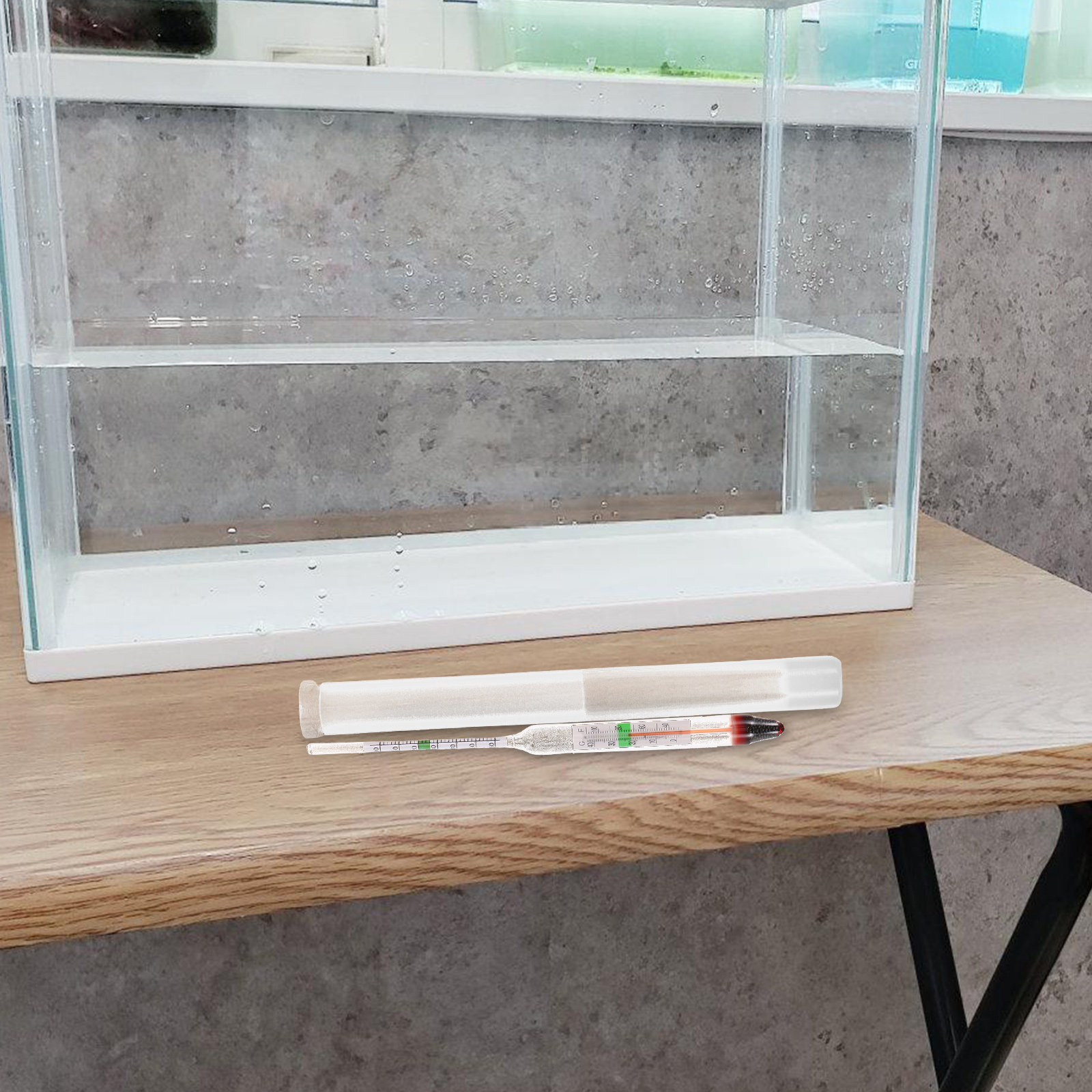 信頼性の高い塩分濃度計 1セット ガラス製本体 プラスチック - Marine Aquarium Water Testing のレビューと価格