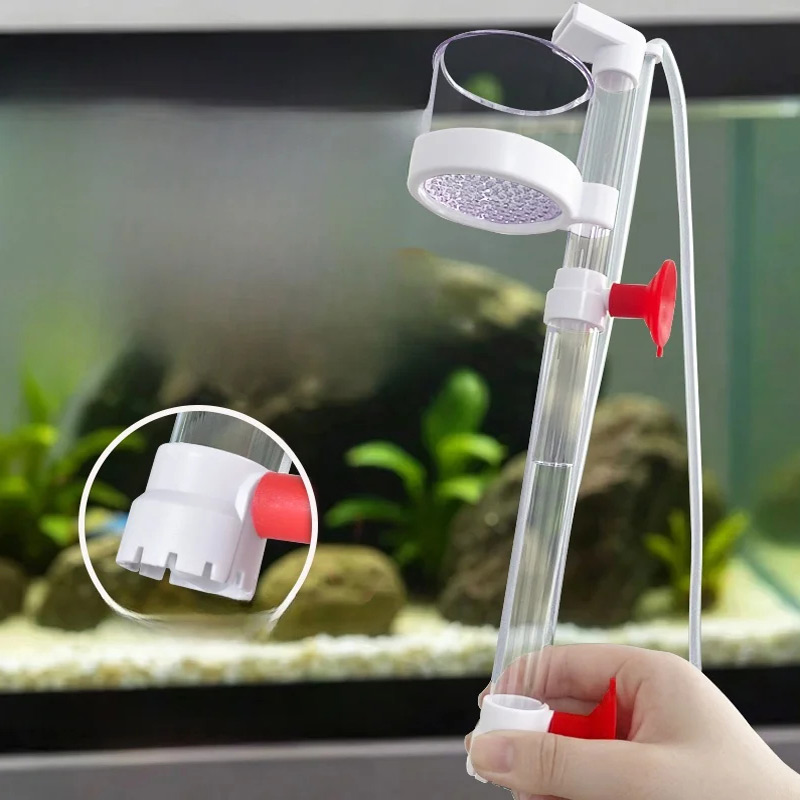 水槽の廃棄物クリーナー 底面クリーナー 水循環ろ過システム  - Marine Aquarium Vacuum のレビューと価格