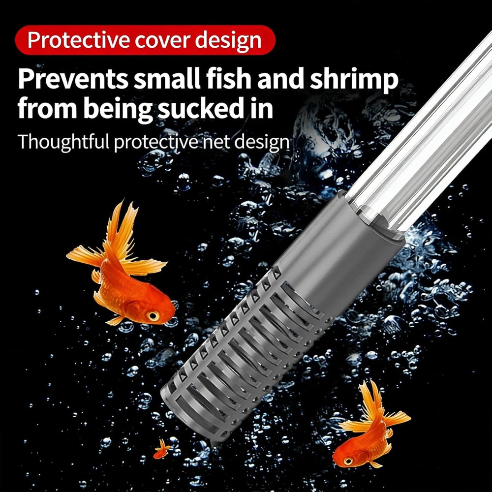 1.7m水槽クリーナー水槽真空サイフォンポンプクリーナーツー - Marine Aquarium Vacuum のレビューと価格