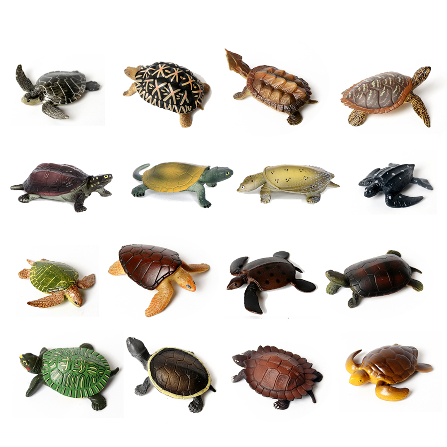 リアルなミニチュア潜水艦海タートルモデル、海の動物亀の置物、 - Marine Aquarium Mini のレビューと価格