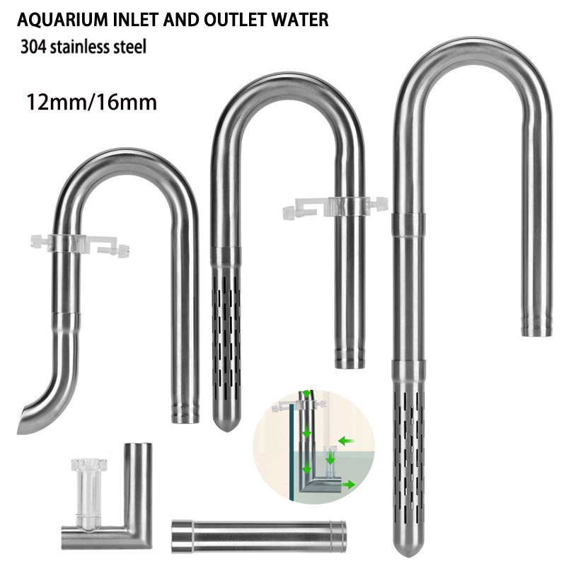 DIY水槽用吸水口・排水口フィルター ステンレス鋼管 拡張可 - Marine Aquarium Uv Filter のレビューと価格